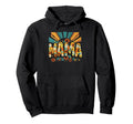 Mama 70S Sunflower Daisy Sunrise Boho Hoodie - Minimalist Print Men Women - T-Shirt, Sweatshirt, Hoodie