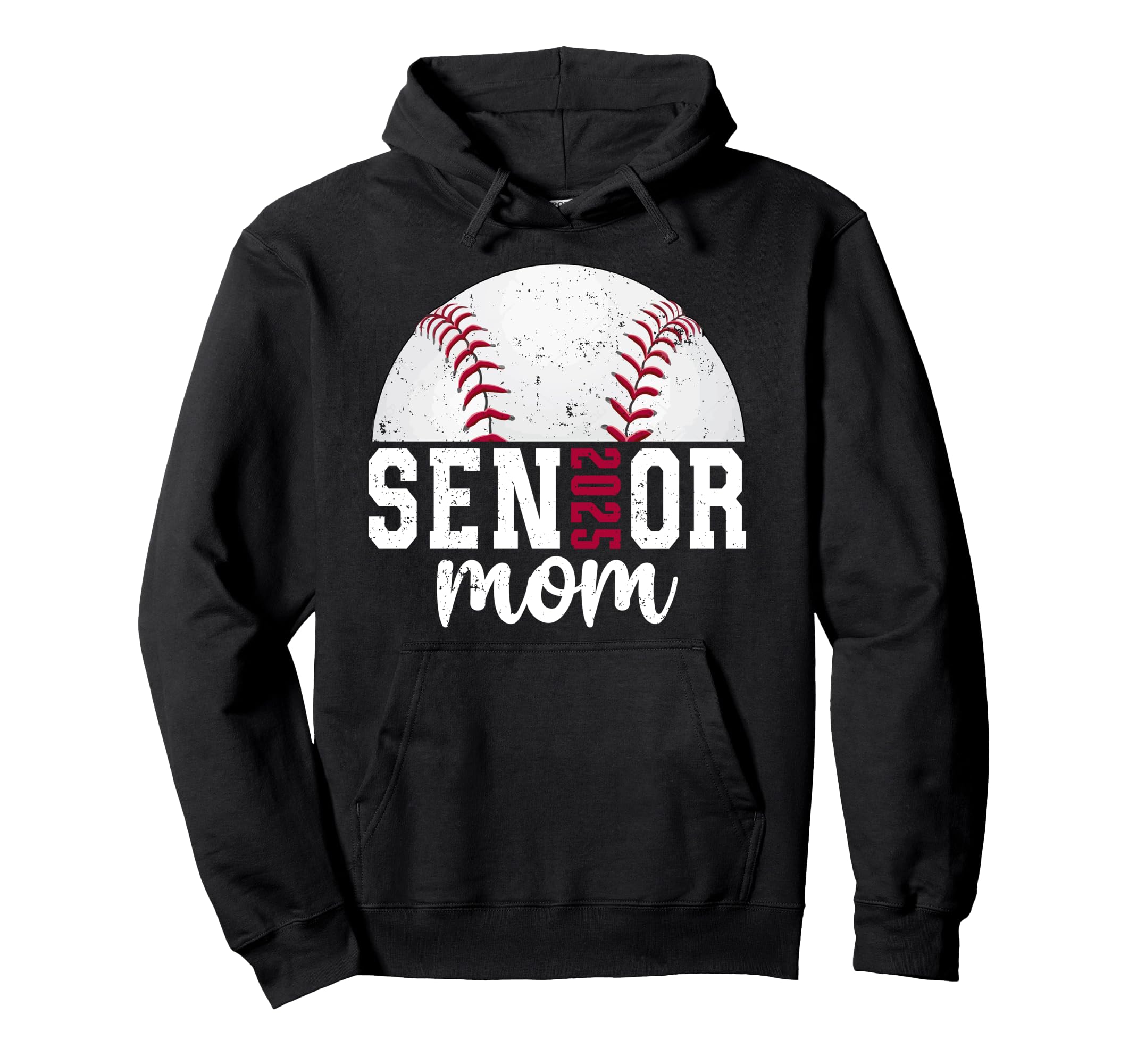 Class 2025 Baseball Mom Senior Baseball Hoodie - Unique Graphic for Adults - T-Shirt, Sweatshirt, Hoodie