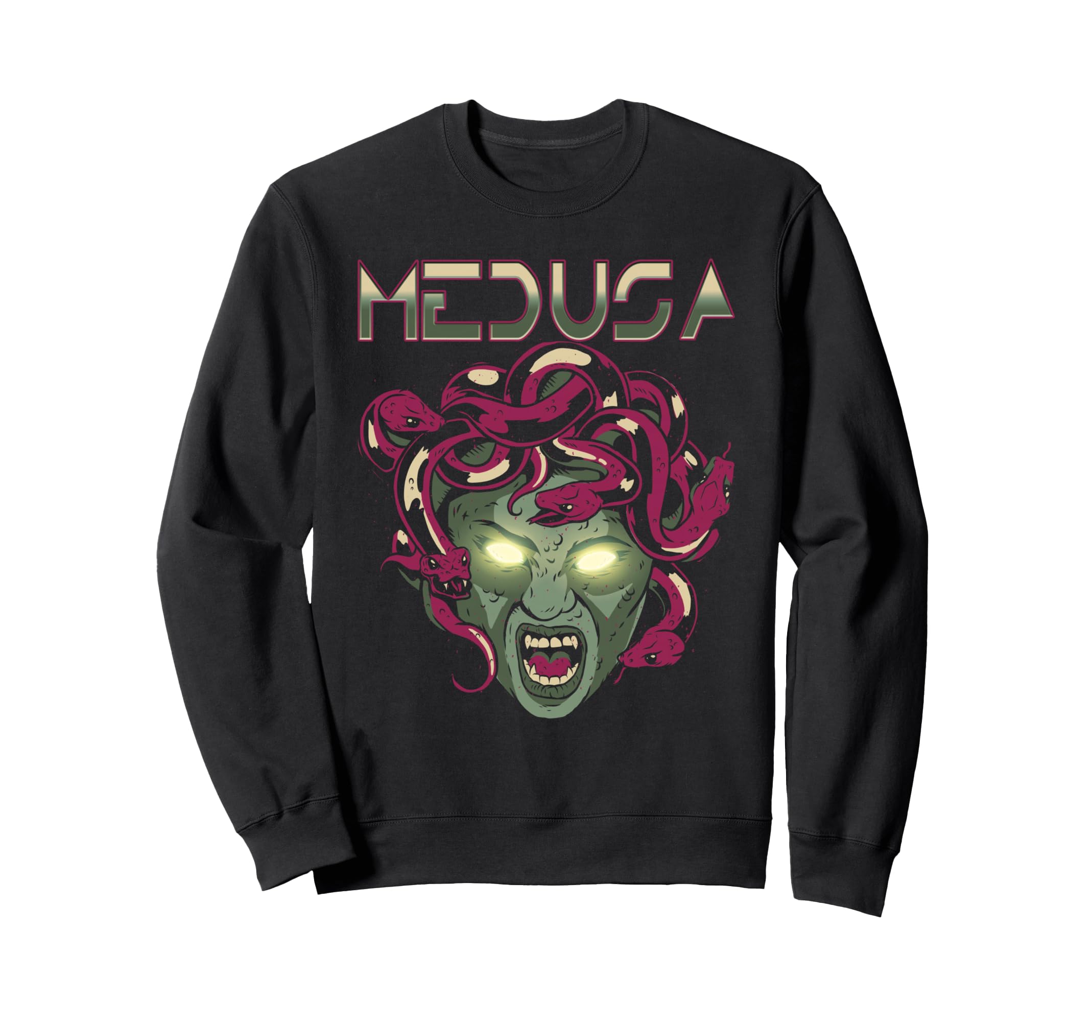Medusa Gordon Greek Mythology Sweatshirt - Graphic Print Men Women - T-Shirt, Sweatshirt, Hoodie