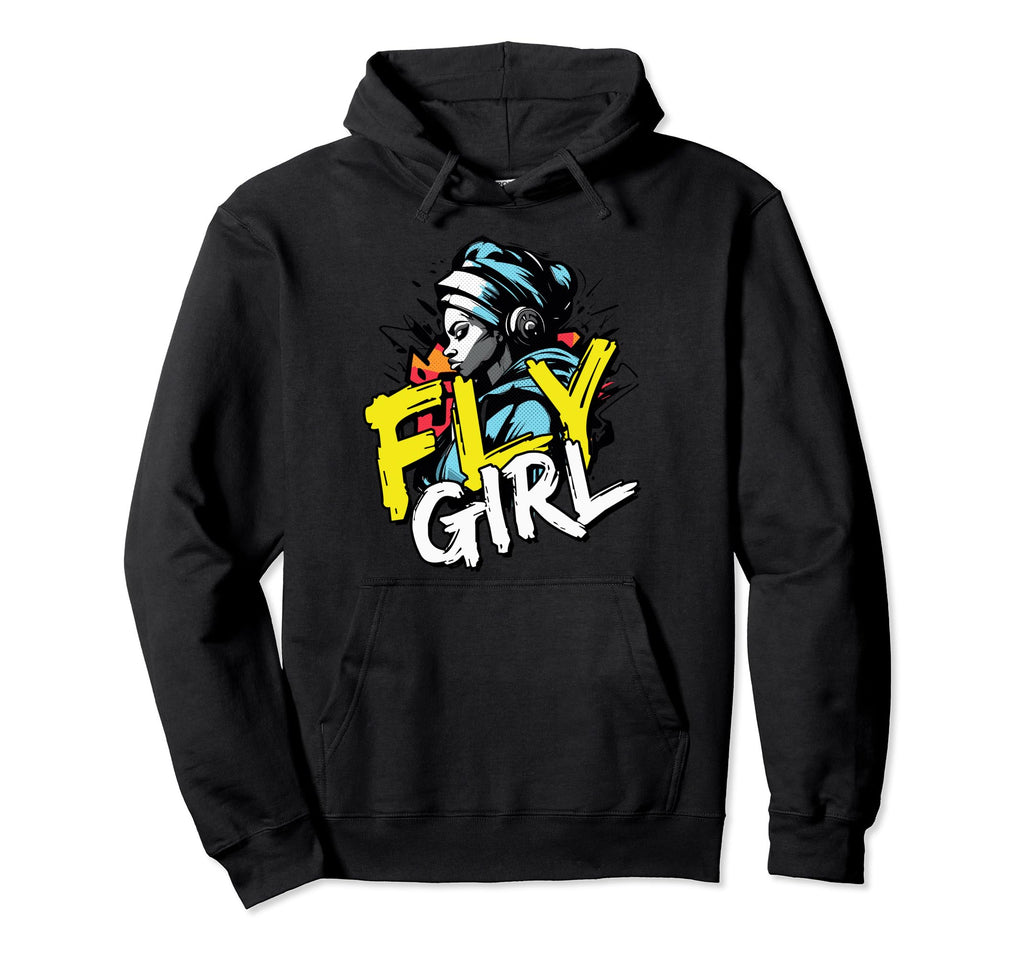 Fly 80S 90S Old School B Hip Hop Hoodie - Aesthetic Graphic Men Women - T-Shirt, Sweatshirt, Hoodie