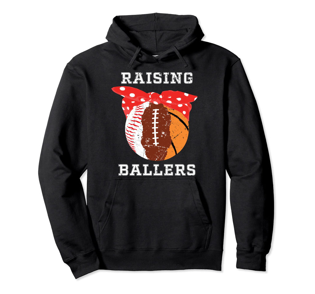 Basketball Football Baseball Softball Hoodie - Minimalist Print for Adults - T-Shirt, Sweatshirt, Hoodie