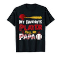 My Favorite Baseball Player Calls Me T-Shirt - Minimalist Print for Adults - T-Shirt, Sweatshirt, Hoodie