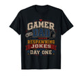 Gamer Dad Respawning Jokes T-Shirt - Casual Everyday Wear for Adults - T-Shirt, Sweatshirt, Hoodie