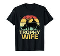 Trophy Wife Funny Hunter Sunset T-Shirt - Streetwear Style for Adults - T-Shirt, Sweatshirt, Hoodie