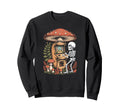 Arcade Skeleton Player Under Woodland Sweatshirt - Novelty Apparel Unisex - T-Shirt, Sweatshirt, Hoodie