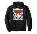 Baseball Mama Coquette Bow Game Day Hoodie - Unique Graphic Unisex - T-Shirt, Sweatshirt, Hoodie