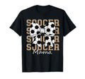 Soocer Mama Coquette Bow Game Day T-Shirt - Minimalist Print for Adults - T-Shirt, Sweatshirt, Hoodie