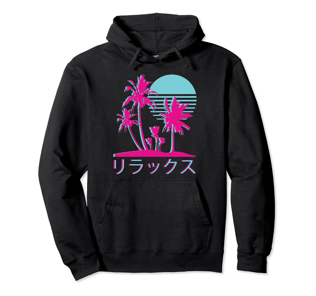 Aesthetic Vaporwave 1980S 1990S Otaku Hoodie - Streetwear Style Men Women - T-Shirt, Sweatshirt, Hoodie