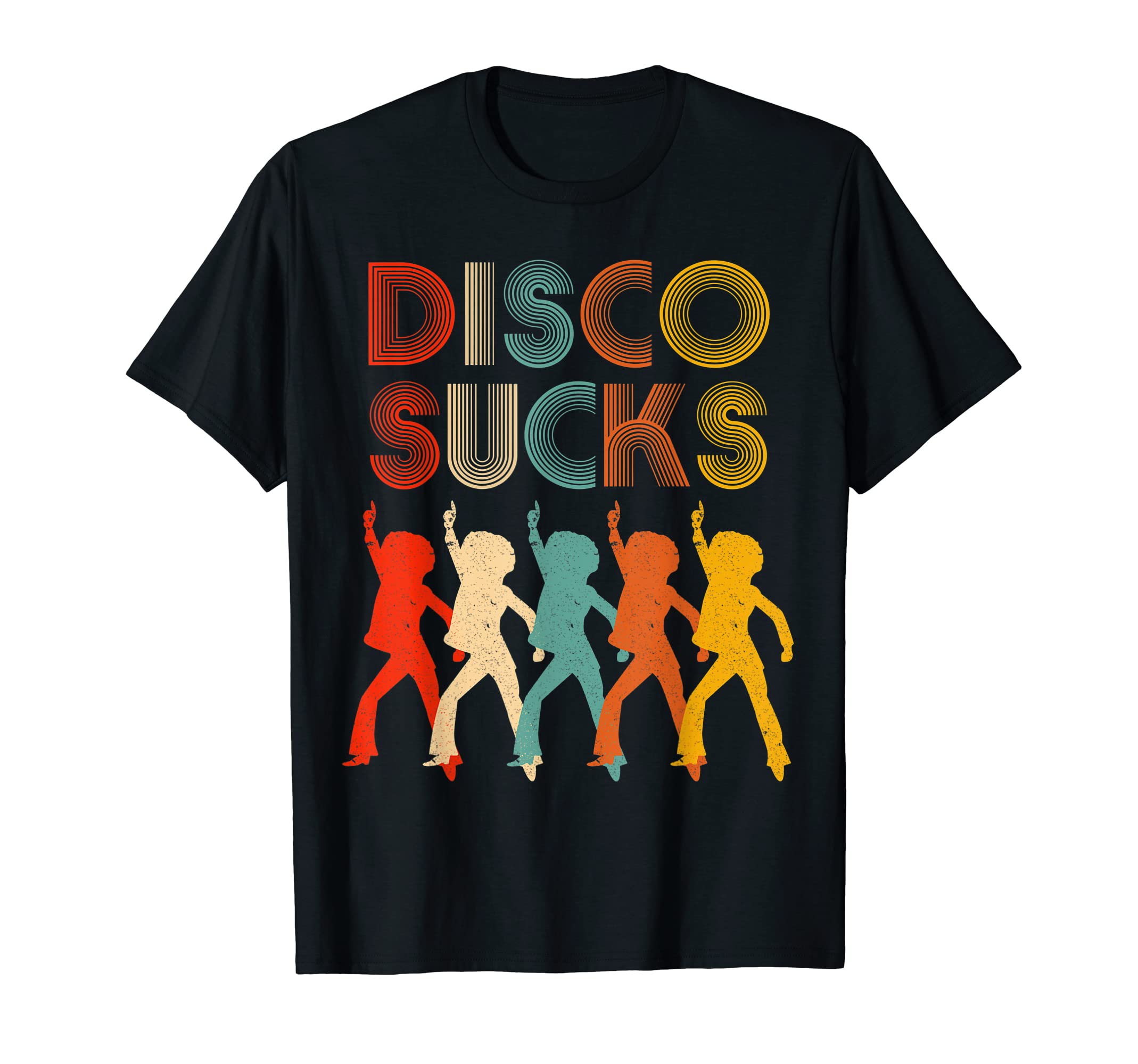 1970S Disco Dancer Moves Disco Sucks T-Shirt - Novelty Apparel Men Women - T-Shirt, Sweatshirt, Hoodie