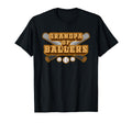 Grandpa Ballers Funny Baseball T-Shirt - Aesthetic Graphic for Adults - T-Shirt, Sweatshirt, Hoodie