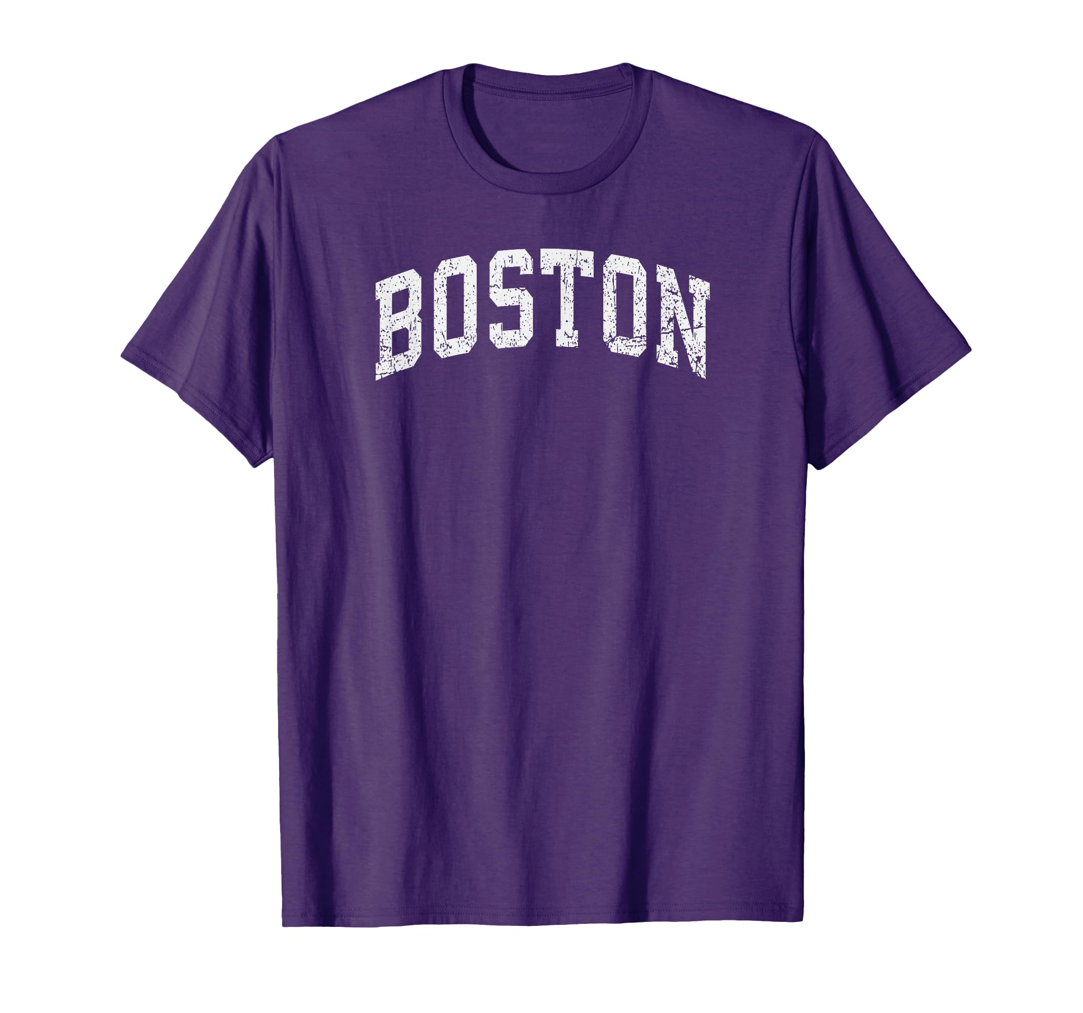 Distressed Boston Basic College T-Shirt - Streetwear Style Men Women - T-Shirt, Sweatshirt, Hoodie