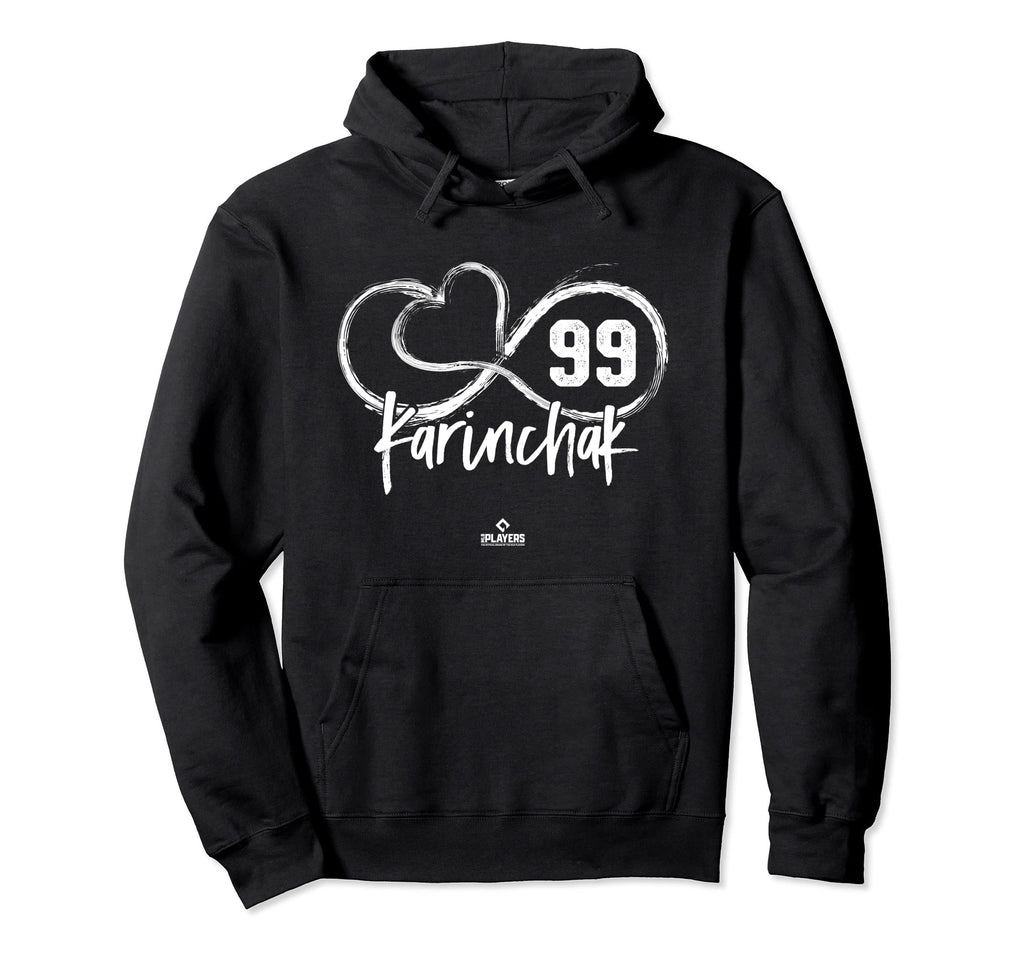 James Karinchak Infinite Heart Hoodie - Trendy Graphic for Adults - T-Shirt, Sweatshirt, Hoodie