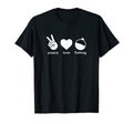 Peace Love Fishing T-Shirt - Aesthetic Graphic for Adults - T-Shirt, Sweatshirt, Hoodie