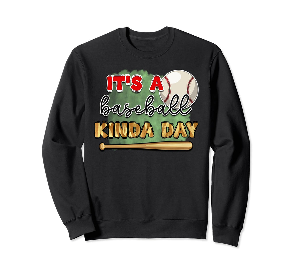 Baseball Mom Is Sports Fan Is Sweatshirt - Aesthetic Graphic for Adults - T-Shirt, Sweatshirt, Hoodie