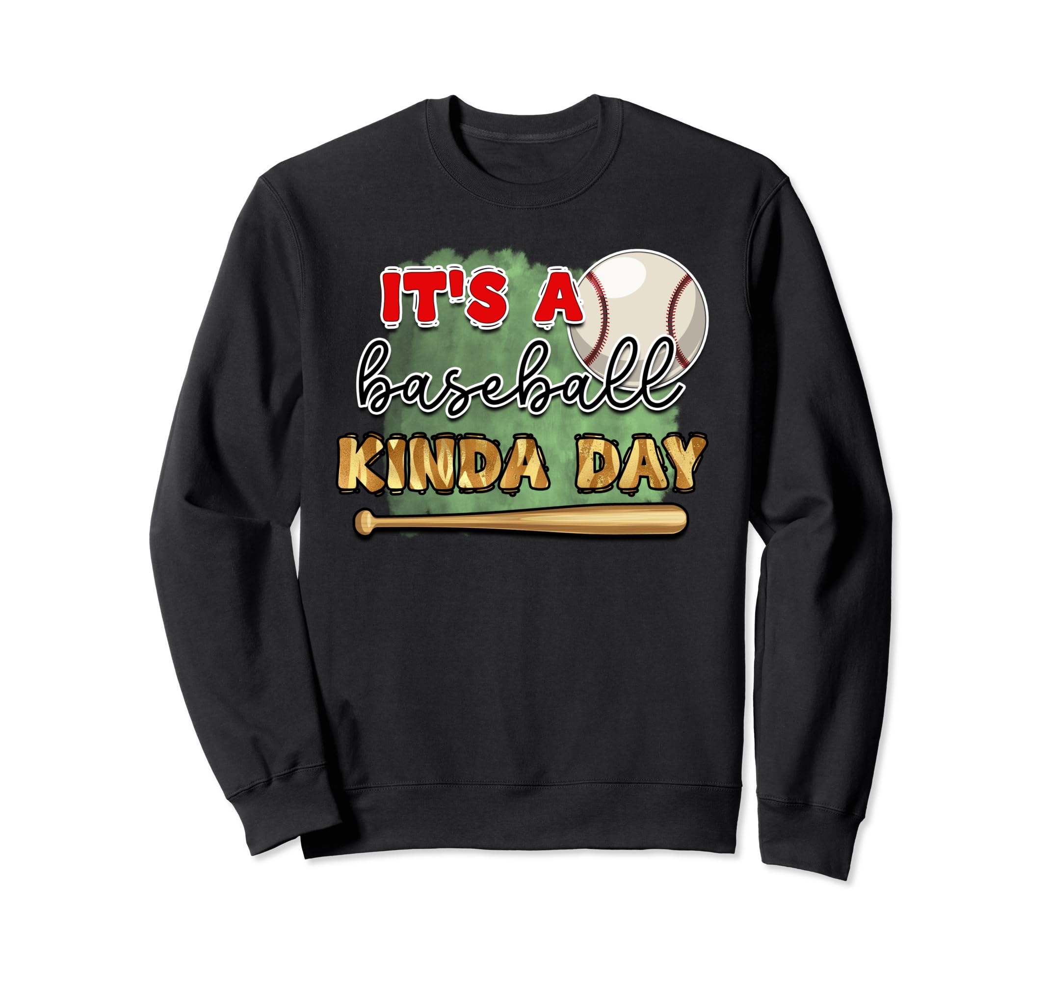 Baseball Mom Is Sports Fan Is Sweatshirt - Aesthetic Graphic for Adults - T-Shirt, Sweatshirt, Hoodie
