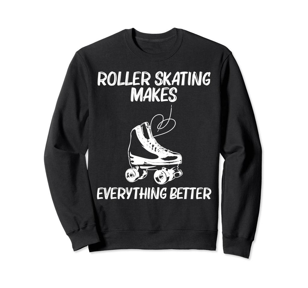 Roller Skating Disco Derby Sweatshirt - Casual Everyday Wear Men Women - T-Shirt, Sweatshirt, Hoodie