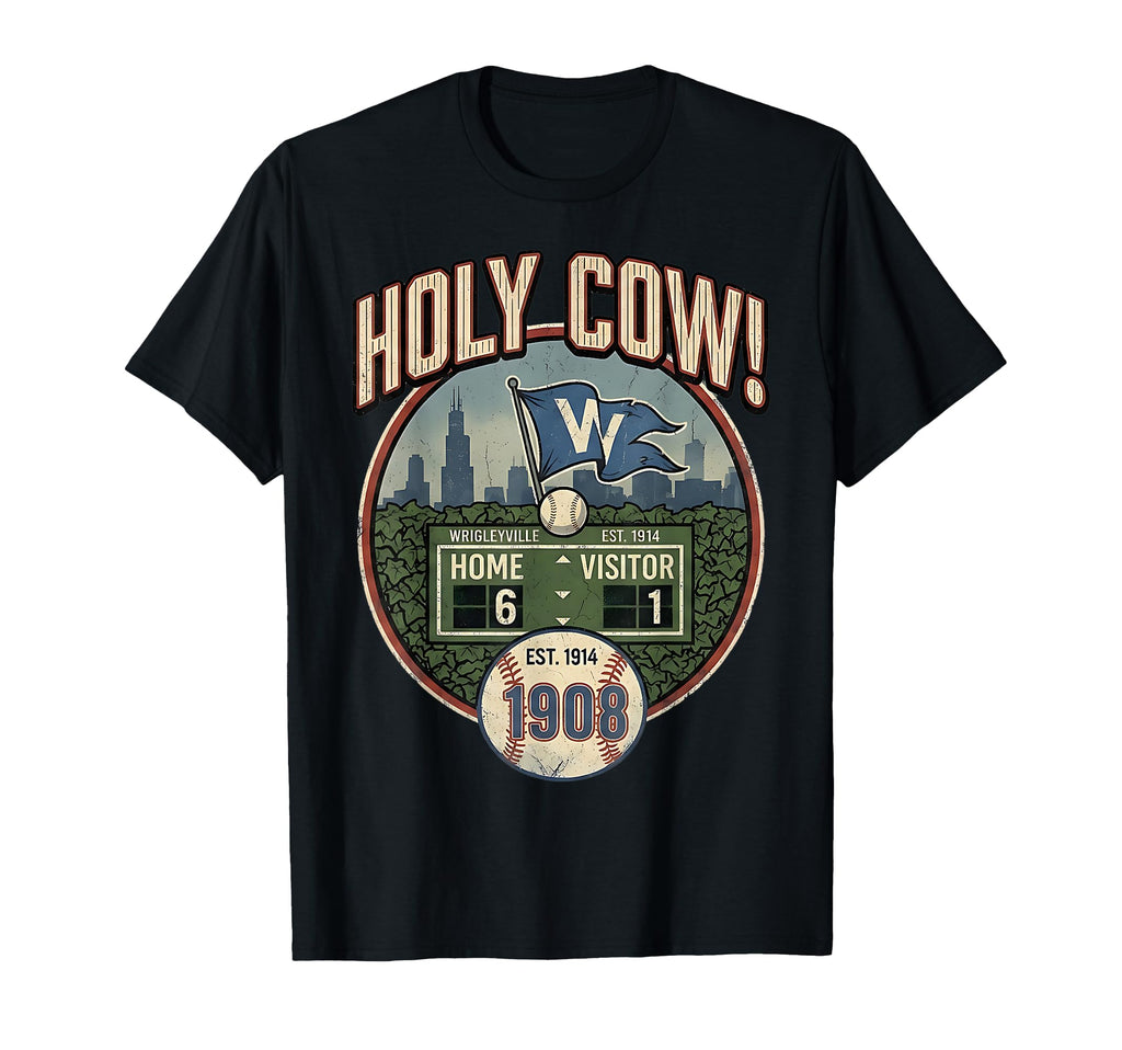 North Side Baseball 1908 Chicago Fan T-Shirt - Trendy Graphic Men Women - T-Shirt, Sweatshirt, Hoodie