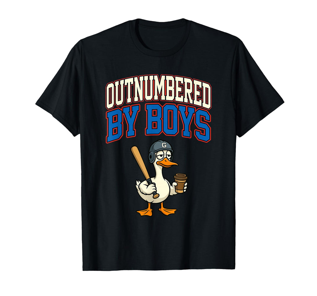 Funny Mom Goose Mothers Day Outnumbered T-Shirt - Unique Graphic Men Women - T-Shirt, Sweatshirt, Hoodie