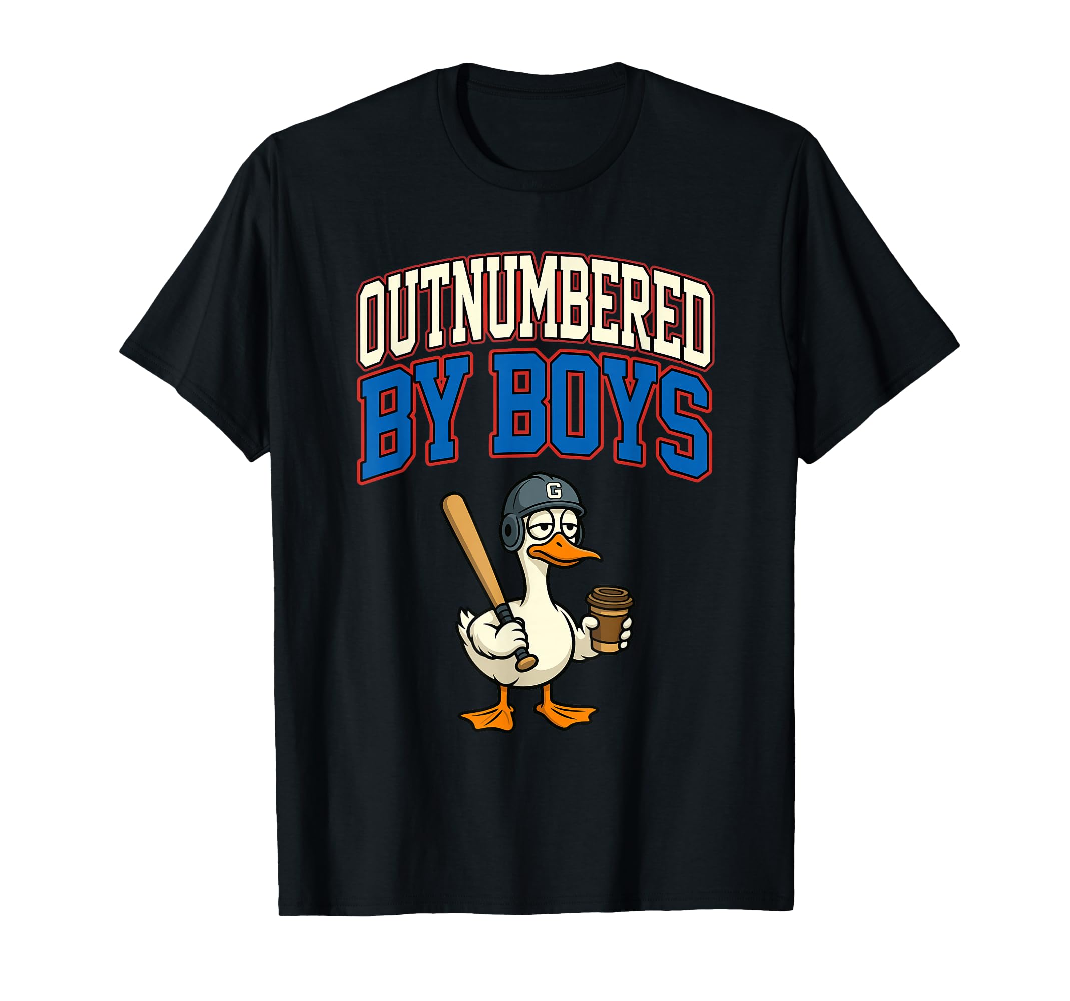 Funny Mom Goose Mothers Day Outnumbered T-Shirt - Unique Graphic Men Women - T-Shirt, Sweatshirt, Hoodie
