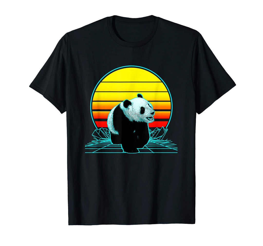 Sunset Panda T-Shirt - Streetwear Style Unisex - T-Shirt, Sweatshirt, Hoodie