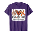 Peace Love Hope Infertility Awareness T-Shirt - Aesthetic Graphic Unisex - T-Shirt, Sweatshirt, Hoodie