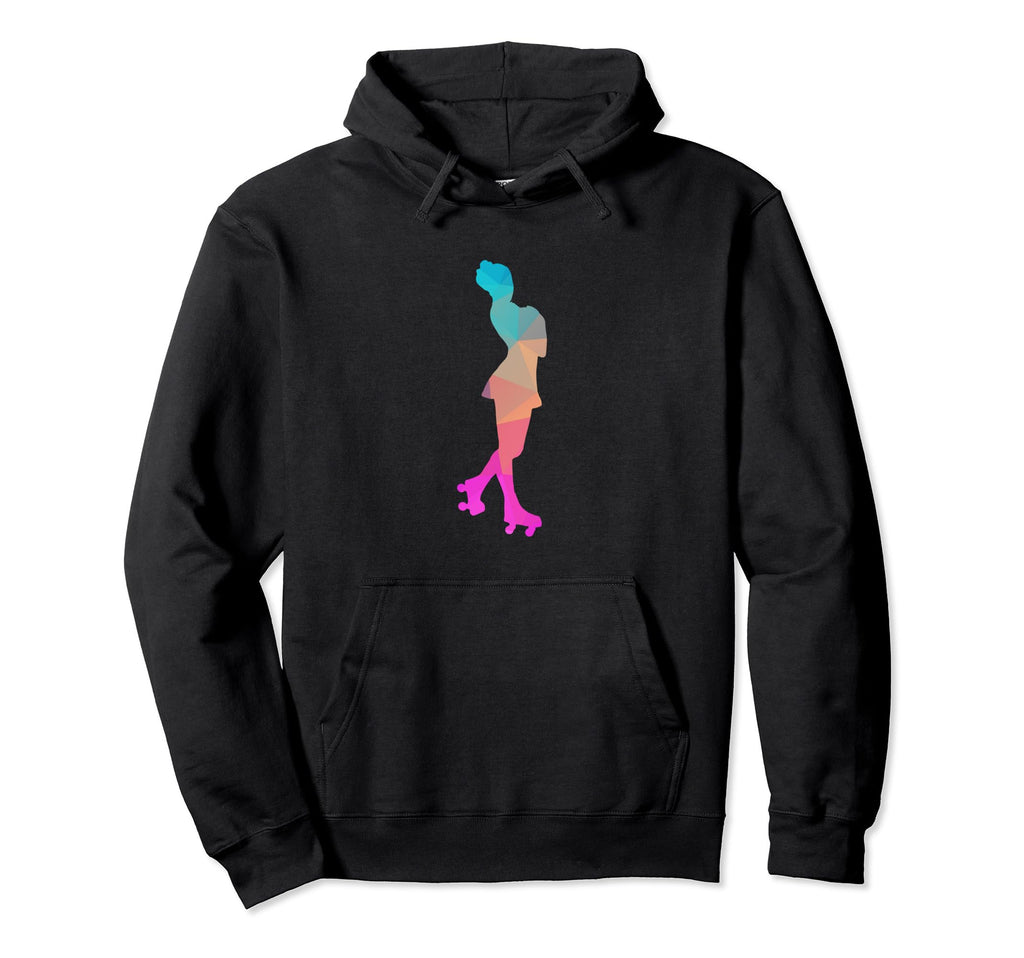 80S Roller Skates L Roller Skating L Hoodie - Custom Art Print Men Women - T-Shirt, Sweatshirt, Hoodie