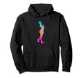 80S Roller Skates L Roller Skating L Hoodie - Custom Art Print Men Women - T-Shirt, Sweatshirt, Hoodie