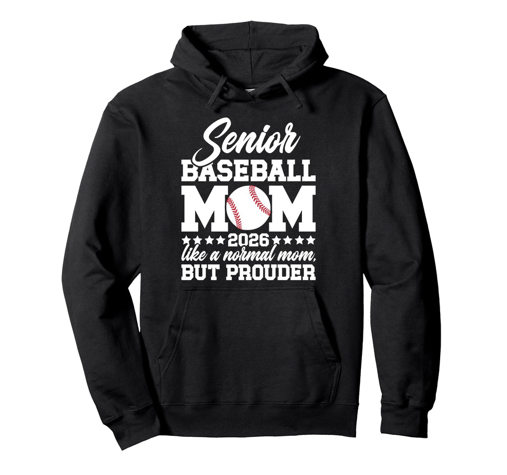 Baseball Senior Mom 2026 Baseball Senior Hoodie - Unique Graphic Unisex - T-Shirt, Sweatshirt, Hoodie