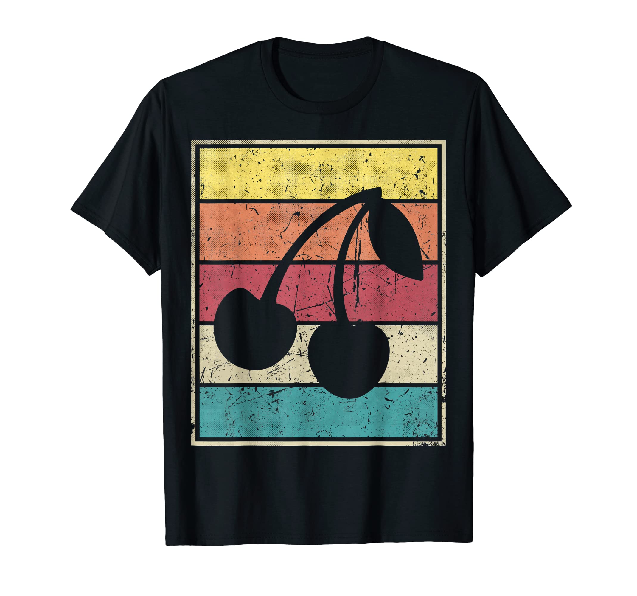 Cherry Stripes T-Shirt - Minimalist Print Unisex - T-Shirt, Sweatshirt, Hoodie