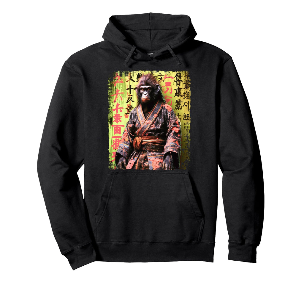 Gorilla Kong Ape Gym Fitness Hoodie - Minimalist Print for Adults - T-Shirt, Sweatshirt, Hoodie
