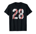 Baseball Mom 28 Jersey Baseball T-Shirt - Trendy Graphic Men Women - T-Shirt, Sweatshirt, Hoodie
