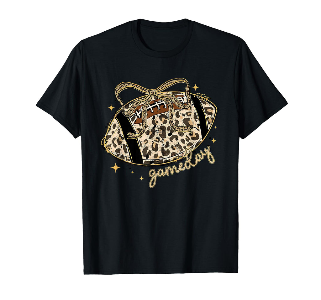 Touchdown Season Leopard Game Day T-Shirt - Fun Novelty Design for Adults - T-Shirt, Sweatshirt, Hoodie