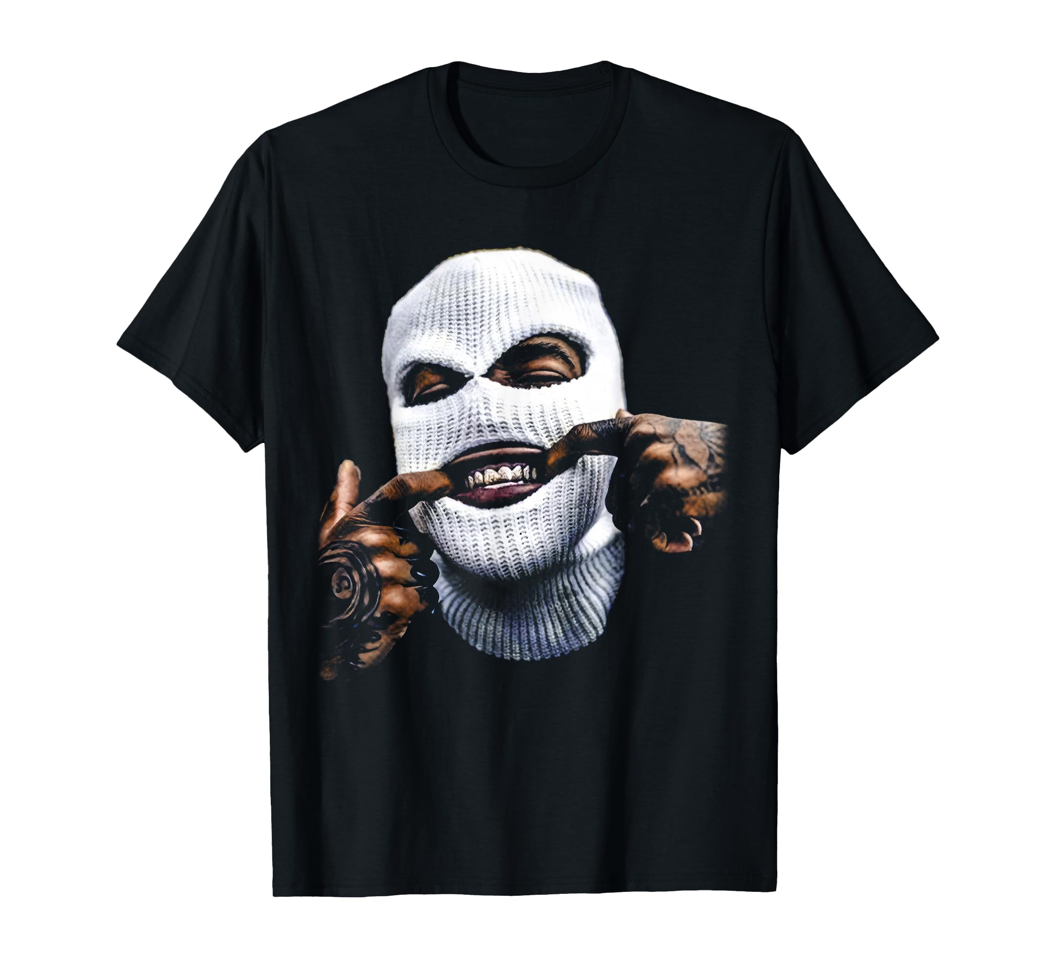 Funny Gangster Gangsta Hip Hop Hiphop T-Shirt - Custom Art Print Unisex - T-Shirt, Sweatshirt, Hoodie