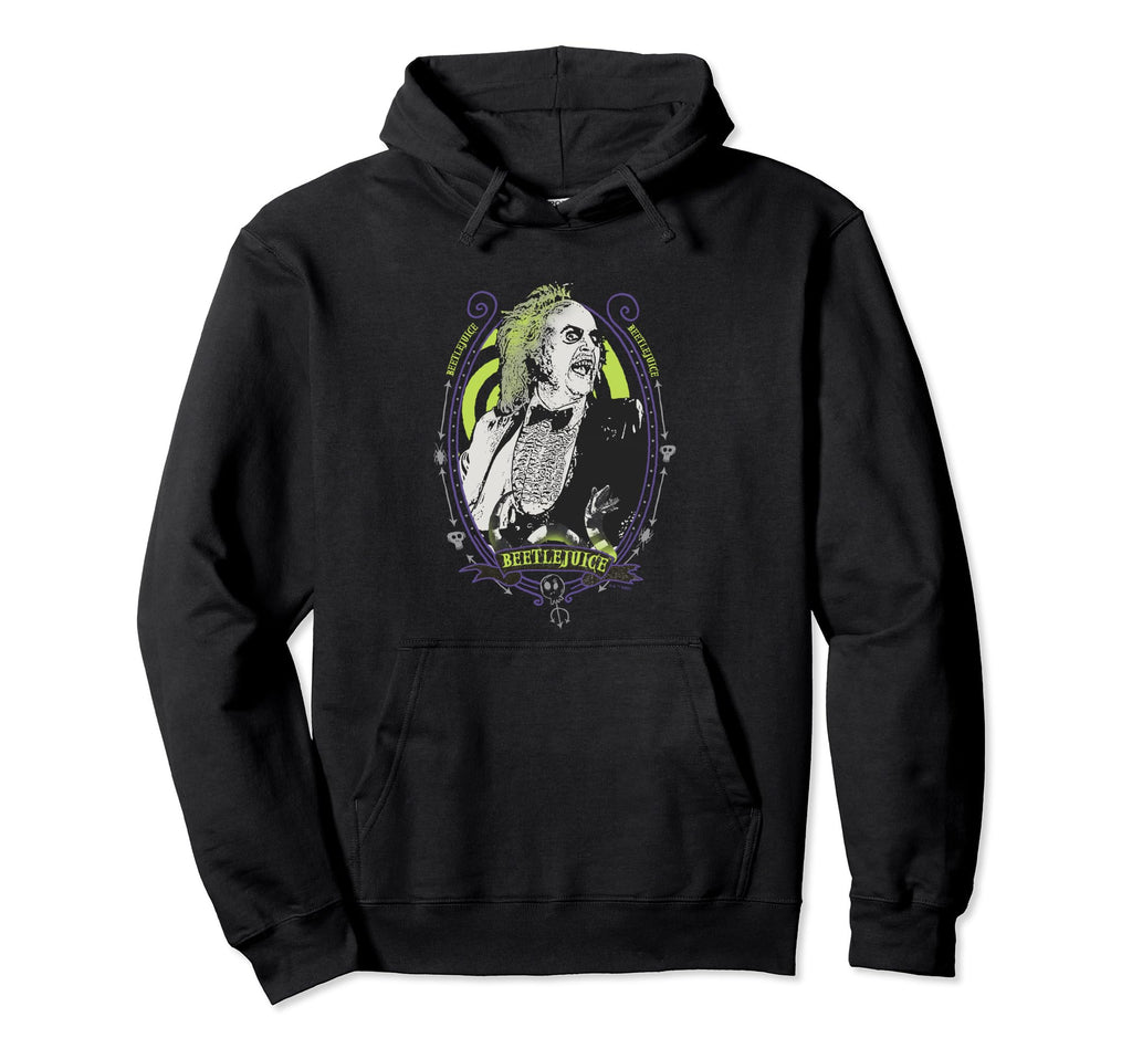 Beetlejuice Spooky Beetlejuice Hoodie - Graphic Print for Adults - T-Shirt, Sweatshirt, Hoodie