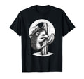 Hedgehog Cowboy Rodeo Cowgirl Western T-Shirt - Custom Art Print Men Women - T-Shirt, Sweatshirt, Hoodie