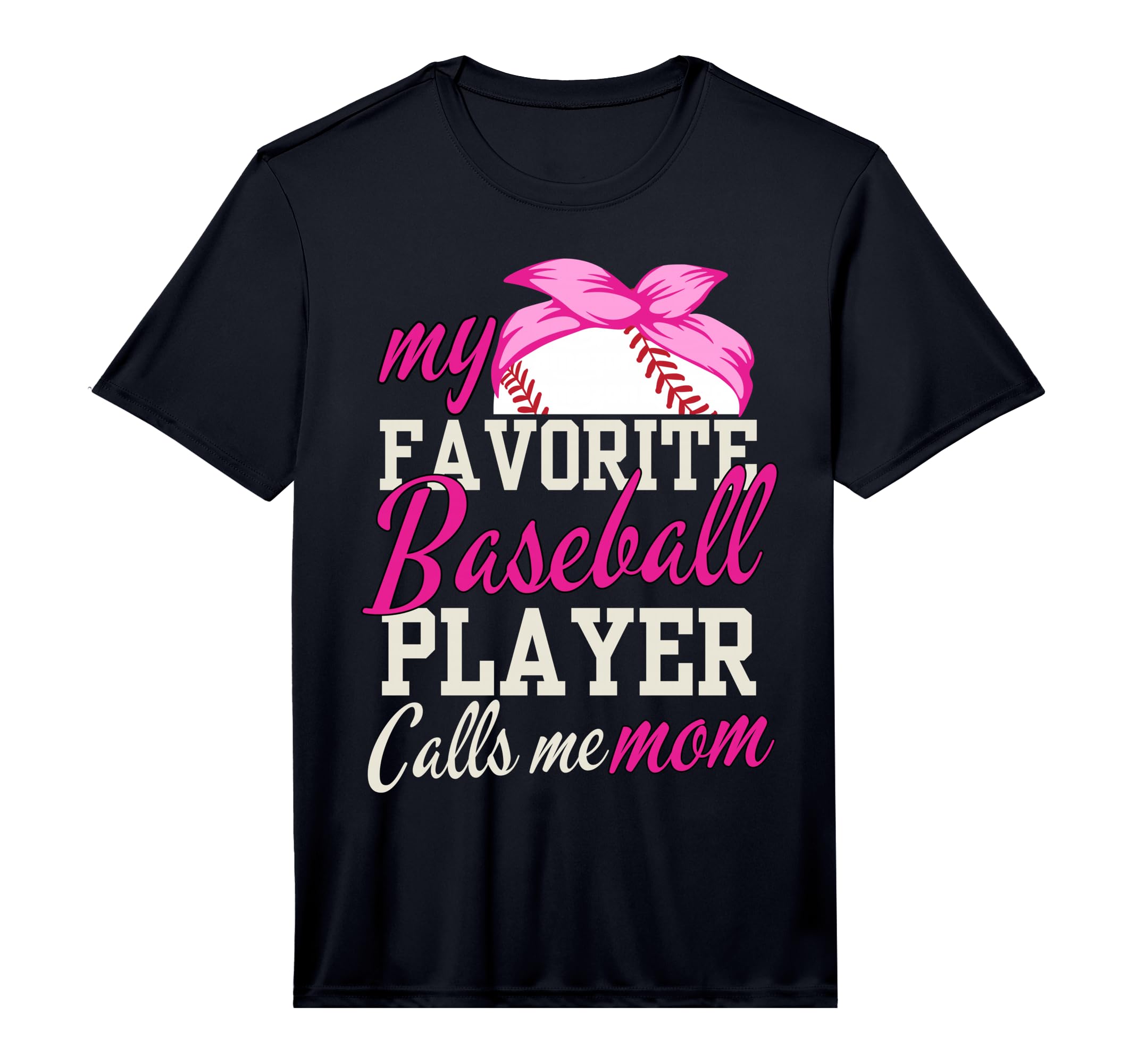 Mens My Favorite Baseball Player Calls T-Shirt - Trendy Graphic for Adults - T-Shirt, Sweatshirt, Hoodie
