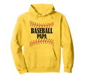 Baseball Papa Baseball Grandpa Hoodie - Casual Everyday Wear for Adults - T-Shirt, Sweatshirt, Hoodie