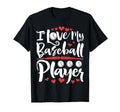 I Love My Baseball Player Proud Mom T-Shirt - Graphic Print for Adults - T-Shirt, Sweatshirt, Hoodie