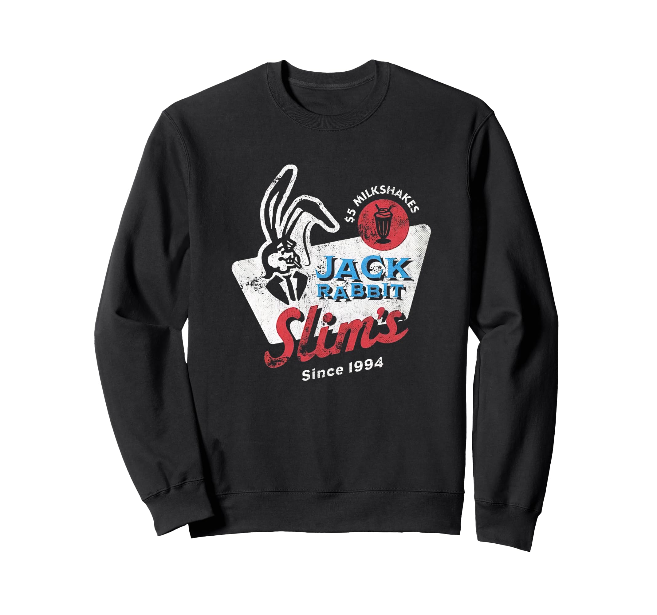 Rabbit Jack Slims Pulp Milkshake Sweatshirt - Novelty Apparel for Adults - T-Shirt, Sweatshirt, Hoodie