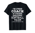 Softball Coach Funny Thank You T-Shirt - Casual Everyday Wear for Adults - T-Shirt, Sweatshirt, Hoodie