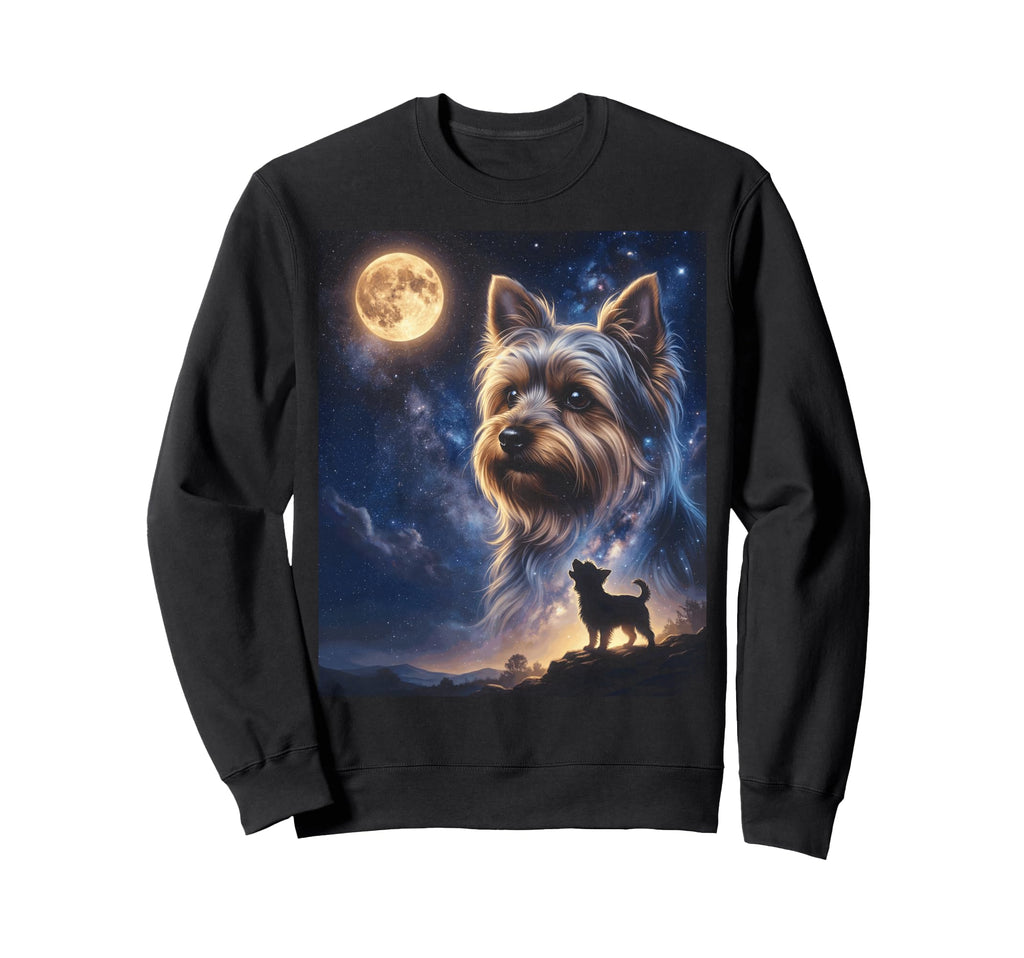 Celestial Yorkie Terrier Full Sweatshirt - Fun Novelty Design Men Women - T-Shirt, Sweatshirt, Hoodie