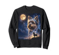 Celestial Yorkie Terrier Full Sweatshirt - Fun Novelty Design Men Women - T-Shirt, Sweatshirt, Hoodie
