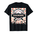 First Name Rainier Baseball Game Day T-Shirt - Minimalist Print Men Women - T-Shirt, Sweatshirt, Hoodie