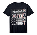 Senior 2027 Baseball Sister Proud T-Shirt - Fun Novelty Design Unisex - T-Shirt, Sweatshirt, Hoodie