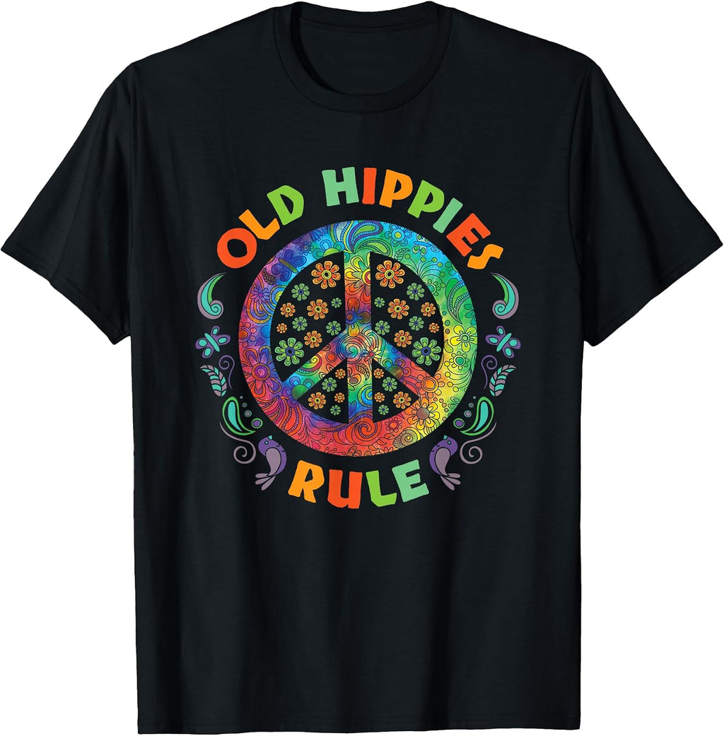 Old Hippies Costume Travel - Adult & Kids T-Shirts, Sweatshirts & Hoodies apparel design preview 1