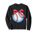 Coquette American Baseball Mom Sweatshirt - Streetwear Style Unisex - T-Shirt, Sweatshirt, Hoodie