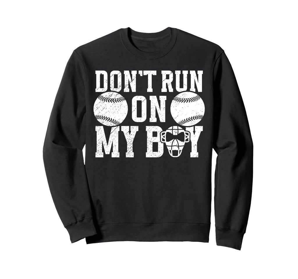 Baseball Catcher Mom Funny Mom Sweatshirt - Minimalist Print for Adults - T-Shirt, Sweatshirt, Hoodie