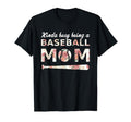 Kinda Busy Being Baseball Mom T-Shirt - Casual Everyday Wear Men Women - T-Shirt, Sweatshirt, Hoodie