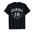 Idaho 18 Distressed Arch Gift T-Shirt - Graphic Print Unisex - T-Shirt, Sweatshirt, Hoodie
