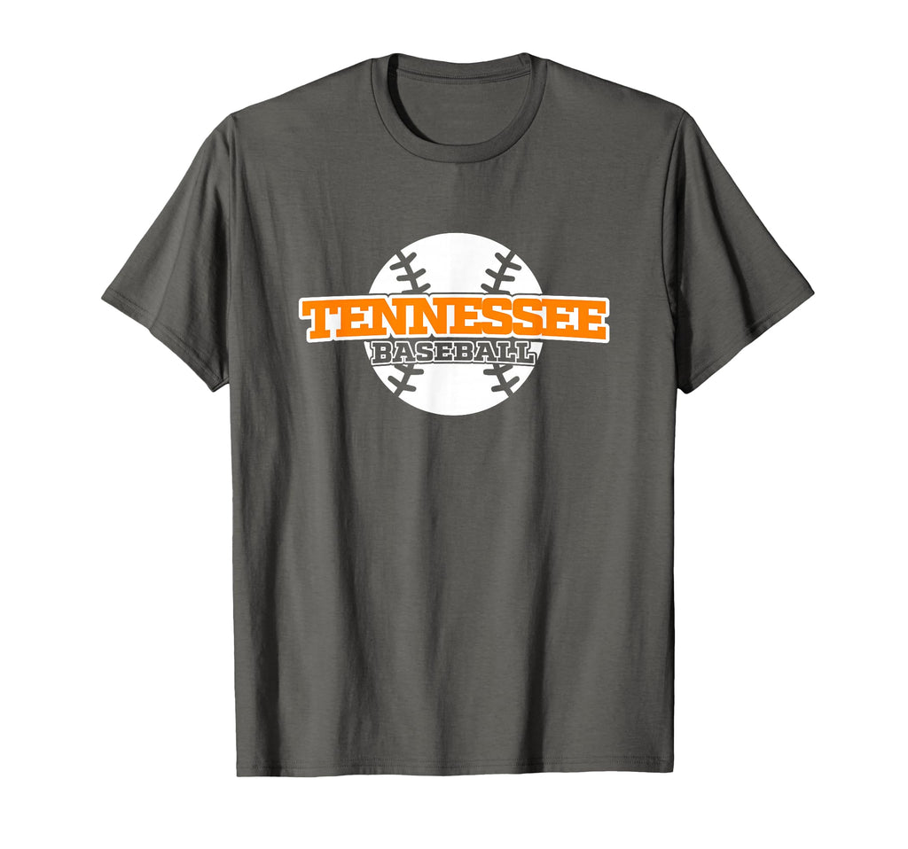 Tennessee Baseball Block Font T-Shirt - Unique Graphic Men Women - T-Shirt, Sweatshirt, Hoodie